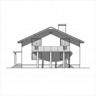 Проект дома М-172