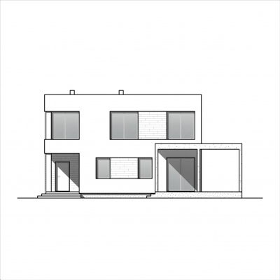 Проект дома ДВ-158