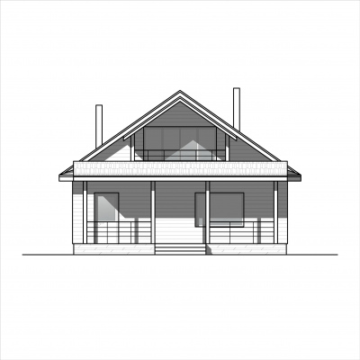 Проект дома М-166